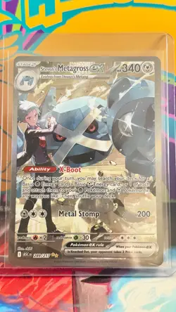 Steven's Metagross ex - 289/217 - Pokemon ME: Ascended Heroes SIR NM - Image 1