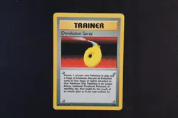 Devolution Spray 72/102 Non Holo Rare Pokemon TCG Card Base Set 1 Moderate Play - Image 1