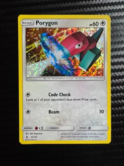 Porygon 2018 Pokemon TCG McDonald's Promo Holo #12/12 HP *BTX - Image 1