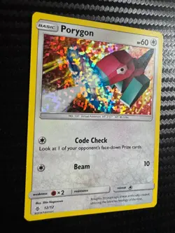 Porygon 2018 Pokemon TCG McDonald's Promo Holo #12/12 HP *BTX - Image 2