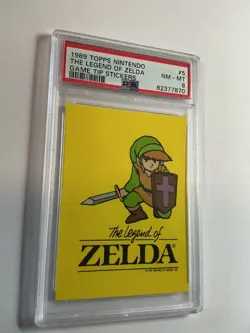 1989 Topps Nintendo Stickers The Legend of Zelda #5 PSA 8 ne4 *BTX - Image 1