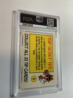 1989 Topps Nintendo Stickers The Legend of Zelda #5 PSA 8 ne4 *BTX - Image 2