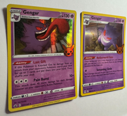 LOT OF 2 GENGARS - HALLOWEEN TRICK OR TRADE - Pokemon TCG #057/198 #066/196 HOLO - Image 2