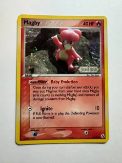 Magby Legend Maker 58/92 Reverse Holo Pokemon Stamped LP *BTX - Image 1