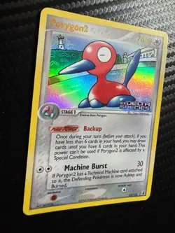 Pokemon Delta Species 25/113 Porygon2 Reverse Holo Stamped NM/LP *BTX - Image 2