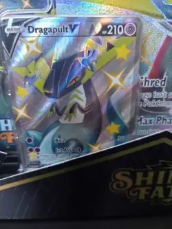 Pokemon TCG: Shining Fates Premium Collection - Shiny Dragapult VMAX Sealed New - Image 3