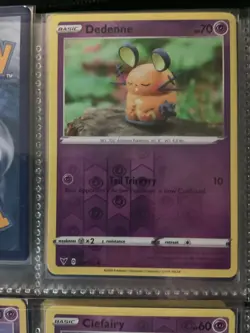 MINT/NM Pokemon - Dedenne - Vivid Voltage - 77/185 - Reverse Holo - Pack Fresh - Image 1