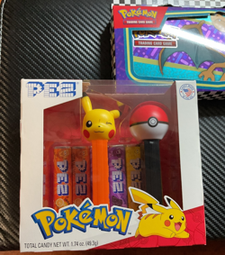 LOT OF 2 Pokemon SEALED 2024 CHARIZARD Pencil Tin AND Pikachu & Pokeball Pez - Image 3