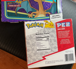 LOT OF 2 Pokemon SEALED 2024 CHARIZARD Pencil Tin AND Pikachu & Pokeball Pez - Image 5