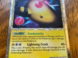 Pokemon TCG Ampharos Prime 105/123 HeartGold SoulSilver Holo Ultra Rare MP - Image 3