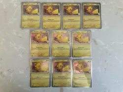 2026 Pikachu 051/162 Pokemon Day 30th Anniversary Stamped Promo 10X - Image 1