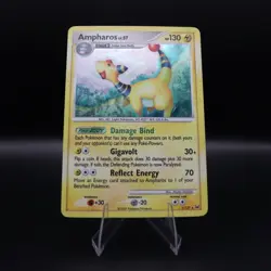 Ampharos 1/127 Platinum Holo 2009 English Pokemon TCG MP - Image 1