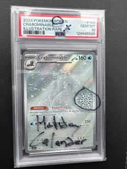 PSA 10 Mislabeled Error Slab Crabominable 149/142 2025 Pokemon Holiday Calendar - Image 1
