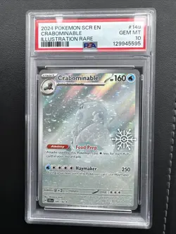 PSA 10 Mislabeled Error Slab Crabominable 149/142 2025 Pokemon Holiday Calendar - Image 3