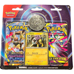 Pokemon TCG: Sealed Enhanced 2 Pack Blister featuring Raikou Foil & Coin - Image 1