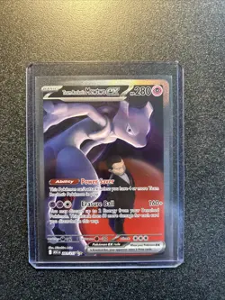 Pokemon TCG Team Rockets Mewtwo EX SIR 281/217 Near Mint English - Image 3