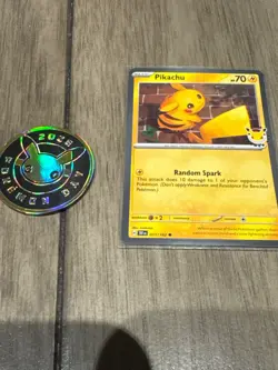 Pokemon TCG Pikachu Pokemon Day 2026 Promo And Coin - Image 5