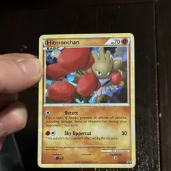 Pokemon Hitmonchan Promo Holo HGSS24 - Image 1