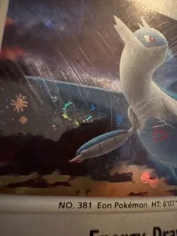 Pokemon TCG Latios LV. 47 4/17 - POP Series 7 Promo Holo Rare - Holo Swirl - Image 1