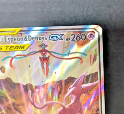 Pokemon - Espeon & Deoxys - GX SM240 - SM Promo - Tag Team - Image 2
