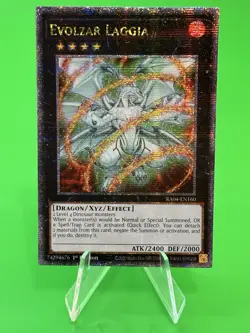 Yu-Gi-Oh Quarter Century Stampede Evolzar Laggia QCSR RA04-EN160 NM!!! - Image 1