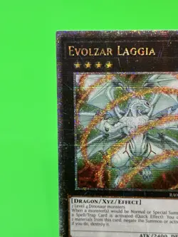 Yu-Gi-Oh Quarter Century Stampede Evolzar Laggia QCSR RA04-EN160 NM!!! - Image 4