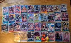 One Piece - Japanese SR Bulk (x74) - Various Sets & Characters - TCG - Image 1