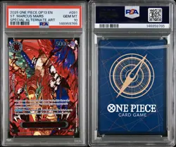 Lot (5) Five Elders Demon God Pack One Piece Sequential Set AA PSA 10 - Image 1