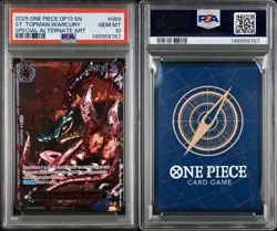 Lot (5) Five Elders Demon God Pack One Piece Sequential Set AA PSA 10 - Image 3