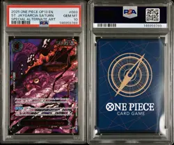 Lot (5) Five Elders Demon God Pack One Piece Sequential Set AA PSA 10 - Image 5