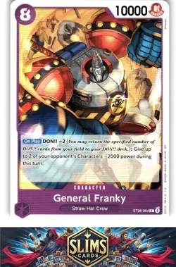 OnePiece TCG - General Franky Near Mint or Better B2G1 - Image 1