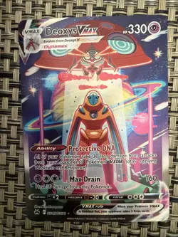 Deoxys VMAX Crown Zenith Galarian Gallery Holo Ultra Rare Card GG45 GG70 - Image 1