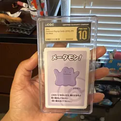 Pokemon Playing Cards Ditto Old Maid 2019 CGC 10 Japanese Standard Card A32 - Image 1