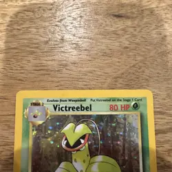Pokemon TCG Victreebel Jungle Holo Card 14/64 1st Edition Rare - Image 3