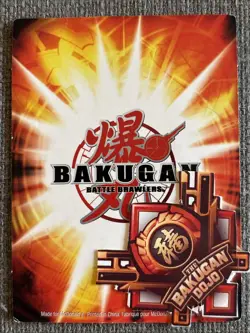 Bakugan Battle Brawlers Oberon Rescue 🔵 Blue Ability Card McD Promo 3/18 - Image 3