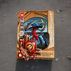 Bakugan New Vestroia | Tri-Color Power 🥉 Copper Gate Card | 21/48n Leefram - Image 1