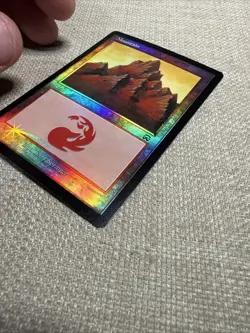 X2 Mountain (343) FOIL Mercadian Masques Basic Land MAGIC CARD LP - Image 4