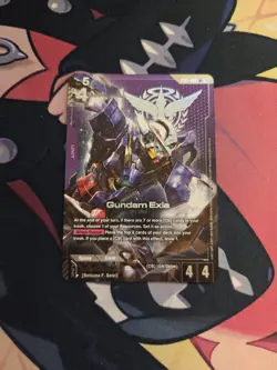 Gundam Card Game Gundam Exia ST07-001 LR+ - Image 1