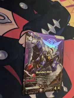 Gundam Card Game Gundam Exia ST07-001 LR+ - Image 3