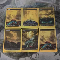 MTG Aetherdrift • First-Place Foil Lands Lot ◇ 6 - Image 1