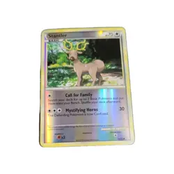 Stantler Unleashed Common Pokemon Fresh Pull N/M Reverse Holo 64/95 - Image 1