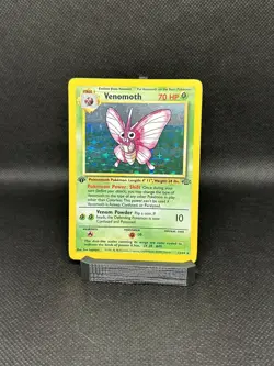 Pokemon TCG Venomoth Jungle 29/64 1st Edition Holo Rare LP+ - Image 1