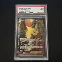 2015 POKEMON XY ANCIENT ORIGINS #93 FULL ART/GIRATINA EX PSA 9 - Image 1