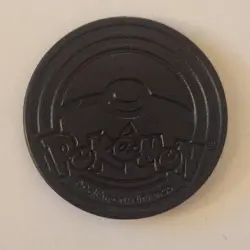 2008 Pokemon Energy Symbol Coin Silver Rainbow Holo Regular HTF Dark Rampage - Image 3