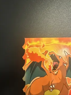 Charizard 6 Of 12 Topps Pokemon The Movie Die Cut #06 Evolution Vintage 1999 LP+ - Image 2