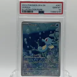 Pokemon TCG Shrouded Fable Horsea IR #067/064 PSA 10 GEM MT - Image 1