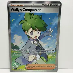 Wally's Compassion 176/132 Pokemon ME01: Mega Evolution Ultra Rare Holo 2025 - Image 1