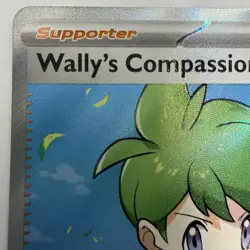 Wally's Compassion 176/132 Pokemon ME01: Mega Evolution Ultra Rare Holo 2025 - Image 3