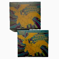 (2) Pokemon Mega Evolution Ascended Heroes Elite Trainer Box Dragonite - Image 1