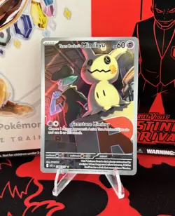 Team Rockets Mimikyu - 238/217 Illustration Rare Ascended Heroes Pokemon TCG - Image 1